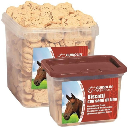 2G PET FOOD GUIDOLIN GIANNI Equisnack Biscotti con Semi di Lino 700 gr. - 