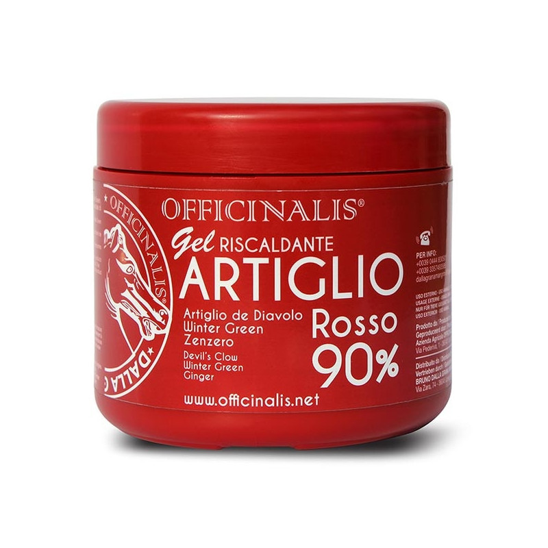 BRUNO DELLA GRANA Officinalis Gel Artiglio Rosso 90% 250 ml.