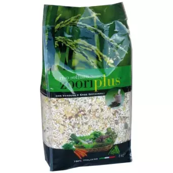 ZOOR. PLUS RISO SOFFIATO CON VERDURE E ERBE OFFICINALI 2 KG.