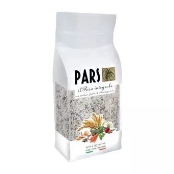 Pars Vollkorn-Puffreis mit Gemüse, Obst und verdauungsfördernden Kräutern 1 kg.
