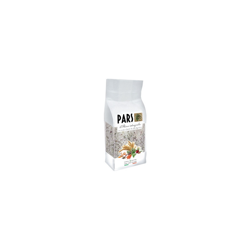 Pars Wholemeal Puffed Rice with Vegetables, Fruits and Digestive Herbs 1 kg.