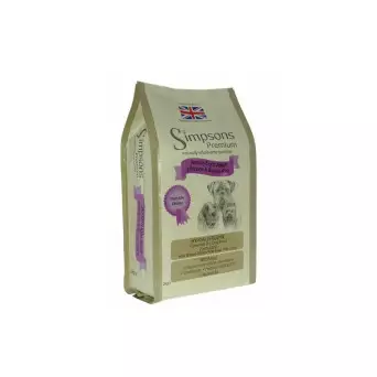 SIMPSONS Premium cane senior light pollo e riso integrale 12 kg - 