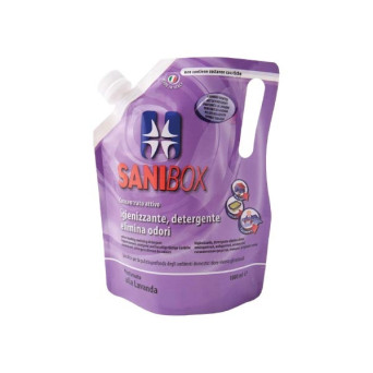 Sanibox Limone 5 litri - detergente igienizzante per pavimenti ove vivono  animali domestici