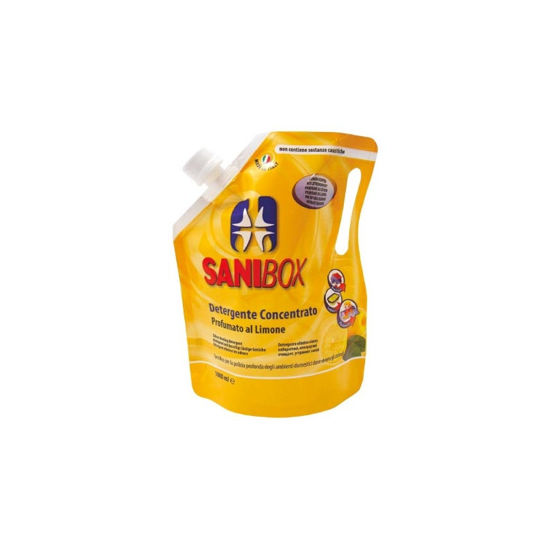 PROFESSIONAL PETS Detergente Sanibox Profumato al Limone 1 L. PROFESSIONAL PETS Detergente Sanibox Profumato al Limone 1 L.