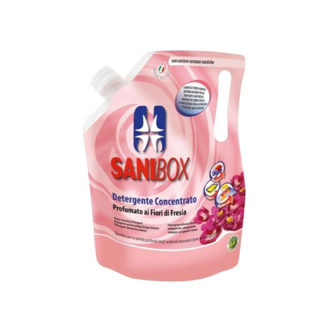 PROFESSIONAL PETS Detergente Sanibox Profumato ai Fiori di Fresia 5 lt. -