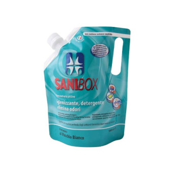 PROFESSIONAL PETS Detergente Sanibox Profumato al Muschio Bianco 1 lt. -