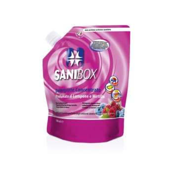 PROFESSIONAL PETS Detergente Sanibox Profumato al Lampone e Mirtillo 1 lt. - 