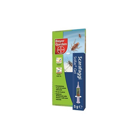 BAYER CROPSCIENCE Solfac Gel Scarafaggi 1 Siringa da 20 gr. - 