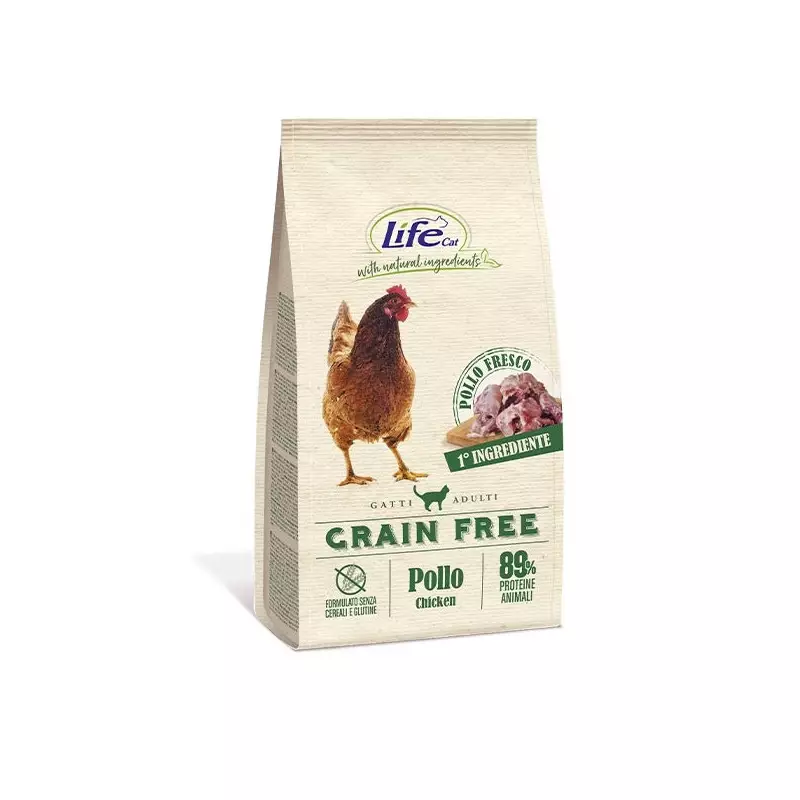 LIFE PET CARE Natural Ingredients Adult Grain Free with Chicken and Potatoes 400 gr. LIFE PET CARE Natural Ingredients Adult Grain Free with Chicken and Potatoes 400 gr.