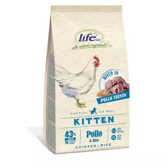 LIFE PET CARE Natural Ingredients Kitten con Pollo 400 gr. - 