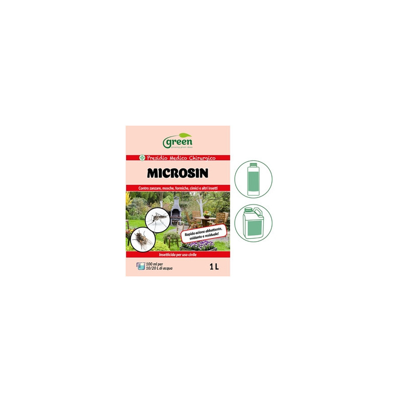 GREEN RAVENNA Microsin Insetticida 1 L. GREEN RAVENNA Microsin Insetticida 1 L.