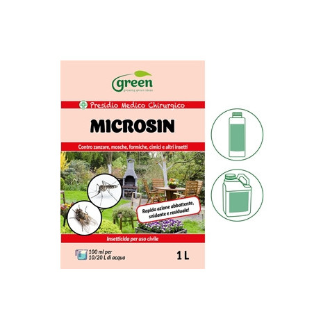 GREEN RAVENNA Microsin Insetticida 1 lt. - 