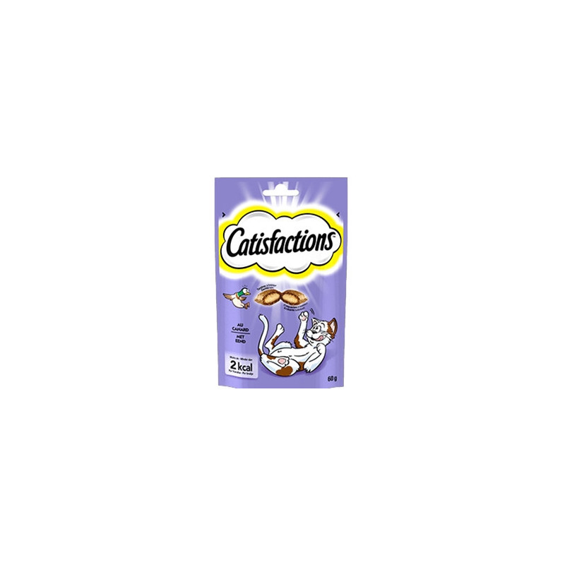 CATISFACTIONS Snack Anatra 60 gr.