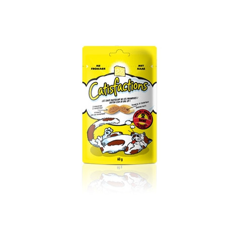 CATISFACTIONS Snack Formaggio 60 gr. - 