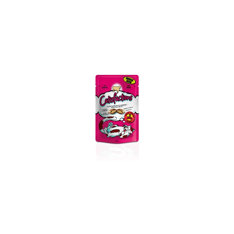 CATISFACTIONS Snack Manzo 60 gr.