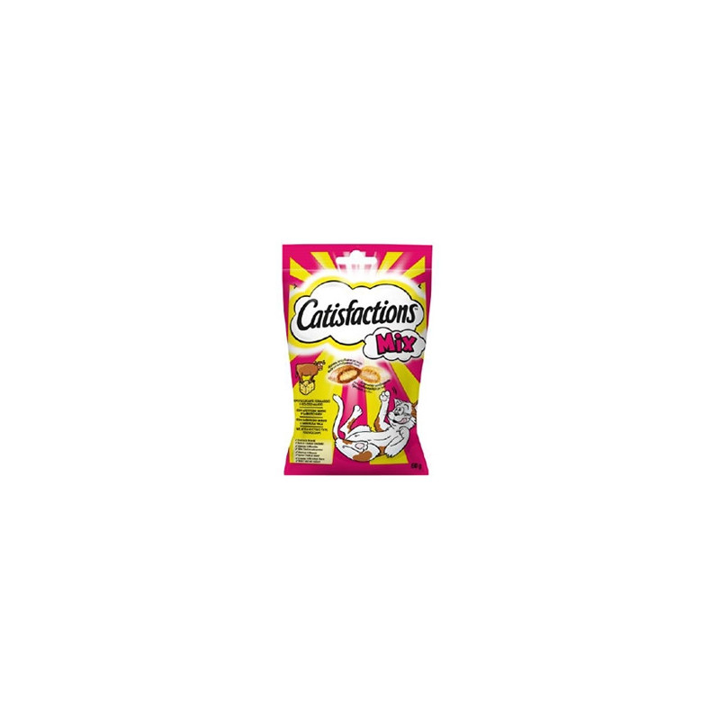 CATISFACTIONS Snack Mix Manzo e Formaggio 60 gr.