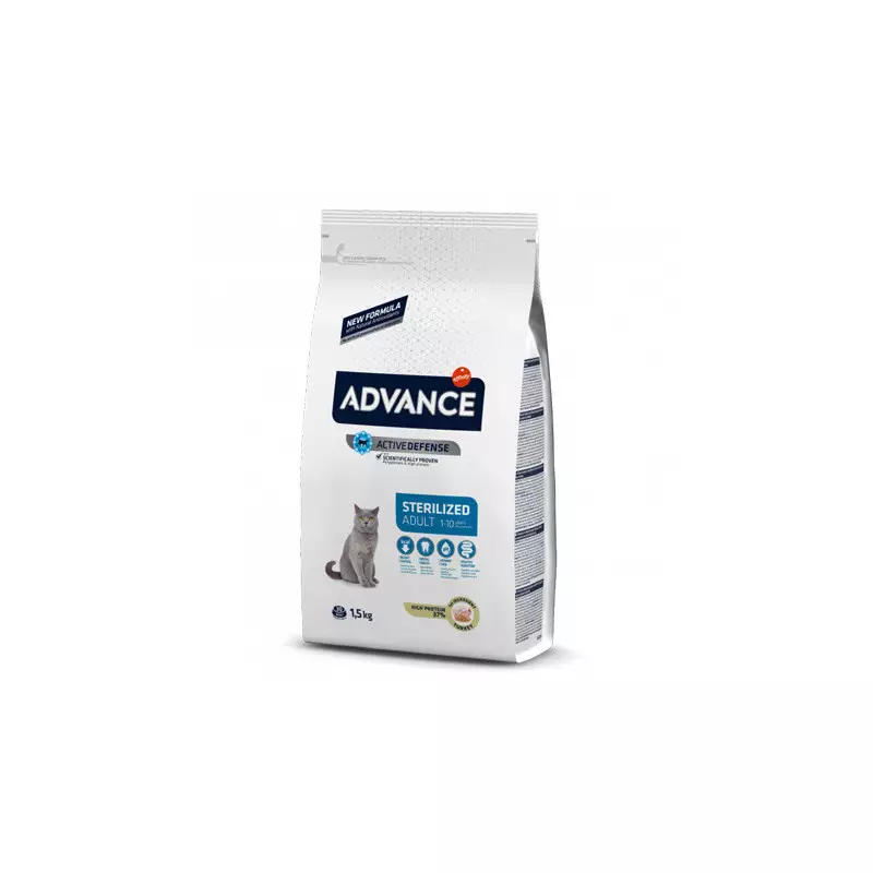ADVANCE Erwachsene sterilisierte Katze 1,5 kg. ADVANCE Erwachsene sterilisierte Katze 1,5 kg.