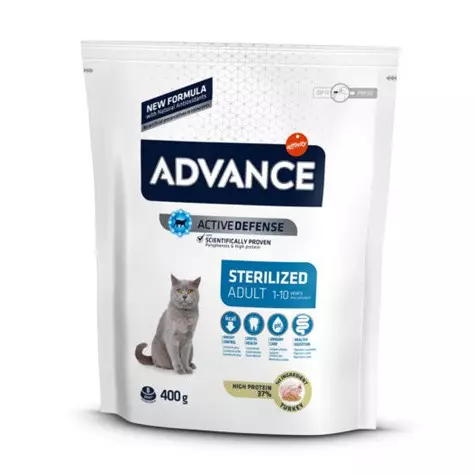 ADVANCE Erwachsene sterilisierte Katze 400 gr.