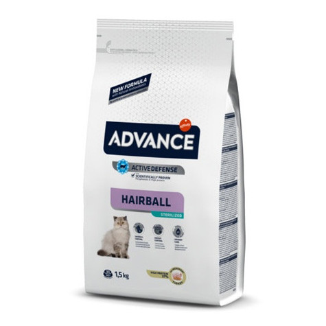 ADVANCE Diet Hairball Sterilized Gatto 1,5 kg. - 