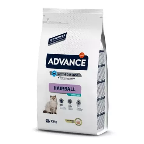 ADVANCE Diet Hairball Sterilized Gatto 1,5 kg. - 