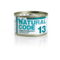 Natural Code 13 Thon et Fromage 85 g.