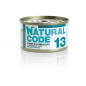 Natural Code - 13 Thunfisch und Käse 85 gr.