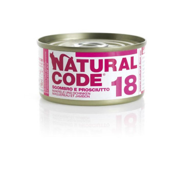 Natural Code - 18 Sgombro e Prosciutto 85 gr. - 