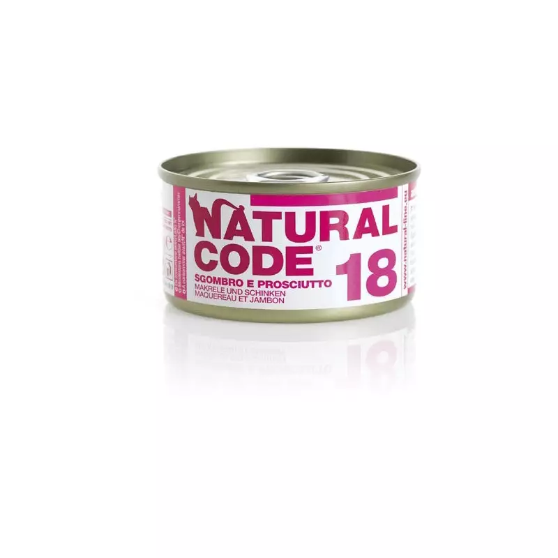 Natural Code - 18 Sgombro e Prosciutto 85 gr. Natural Code - 18 Sgombro e Prosciutto 85 gr.