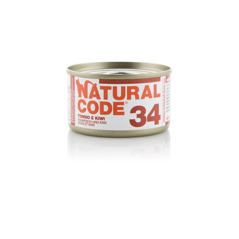 Natural Code - 34 Thon et Kiwi 85 g. Natural Code - 34 Thon et Kiwi 85 g.