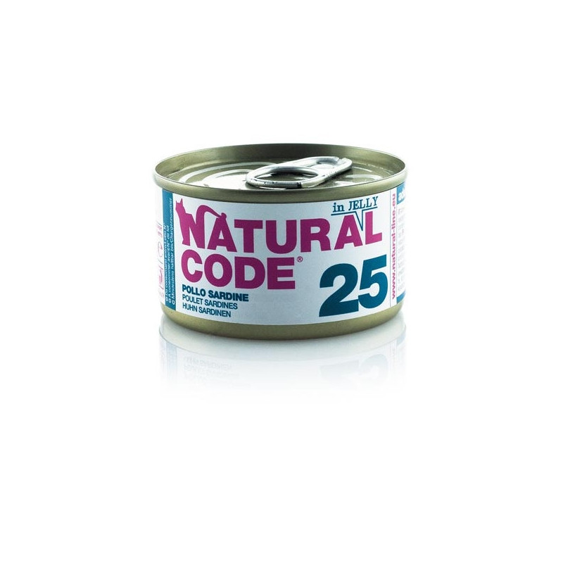 Natural Code - 25 Pollo e Sardine 85 gr.