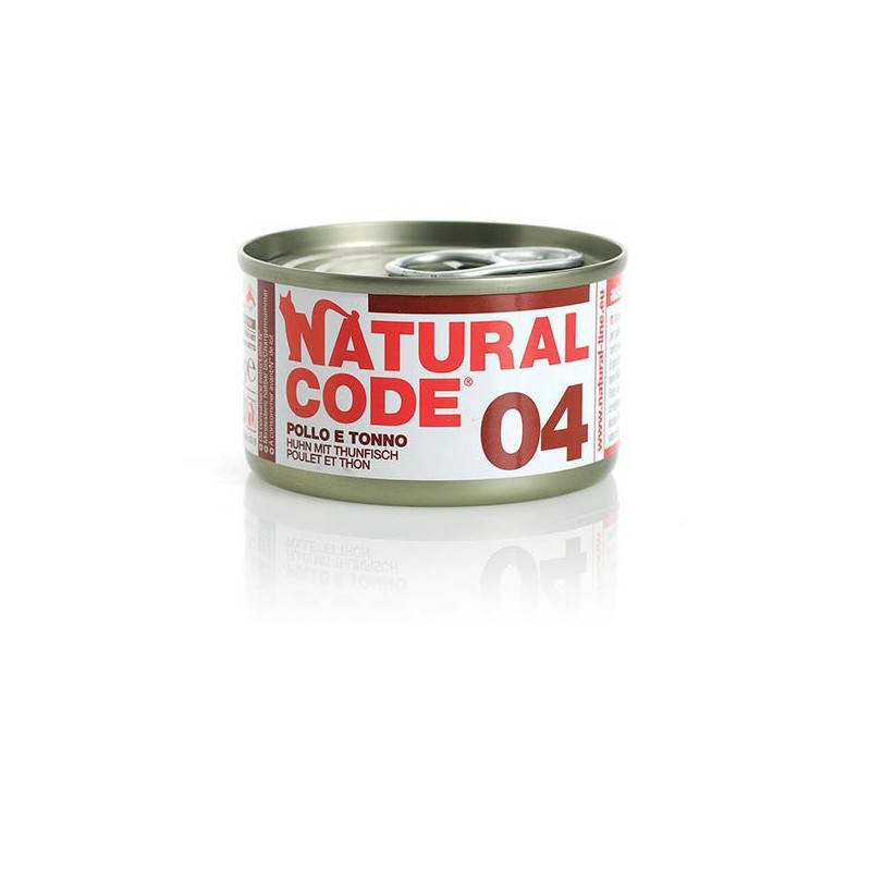 Natural Code 04 Pollo E Tonno 85 gr.