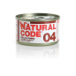 Natural Code 04 Poulet et Thon 85 g.
