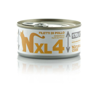 Natural Code - XL 4 con Filetti di pollo 170 gr. - 