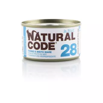 Natural Code - 28 Tuna and mixed sea in jelly 85 gr.