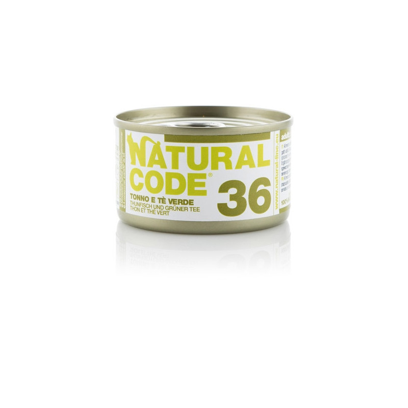 Natural Code - 36 Thunfisch und Grüner Tee 85 gr.