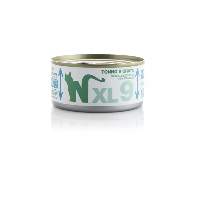 Natural Code - XL 9 with Tuna and Sea Bream 170 gr. Natural Code - XL 9 with Tuna and Sea Bream 170 gr.