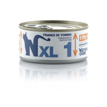 Natural Code - XL 1 con Tranci di Tonno 170 gr. - 