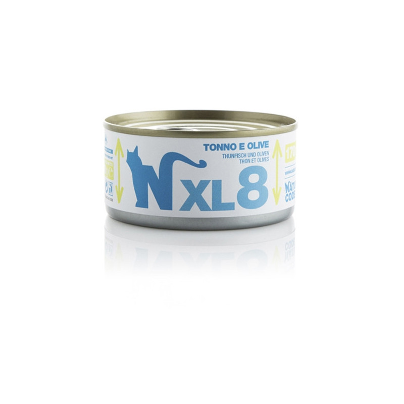 NATURAL CODE - XL 8 with Tuna and Olives 170 gr.
