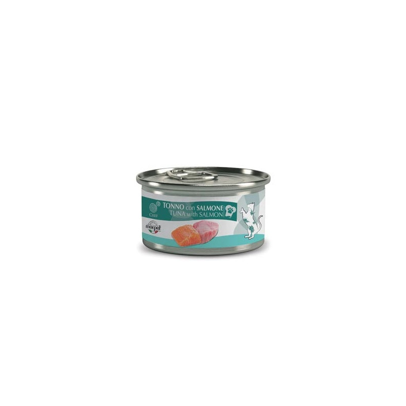 MARPET Aequilibriavet Chef Thon avec Saumon 80 g.