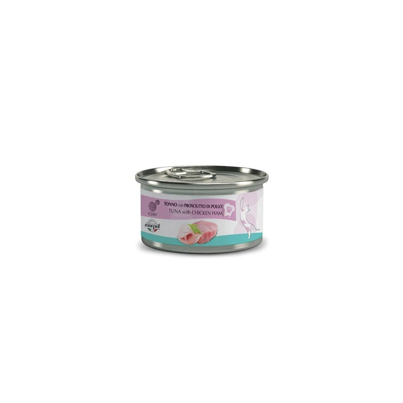 MARPET Aequilibriavet Chef Thon avec Prosciutto di Poulet 80 g. MARPET Aequilibriavet Chef Thon avec Prosciutto di Poulet 80 g.