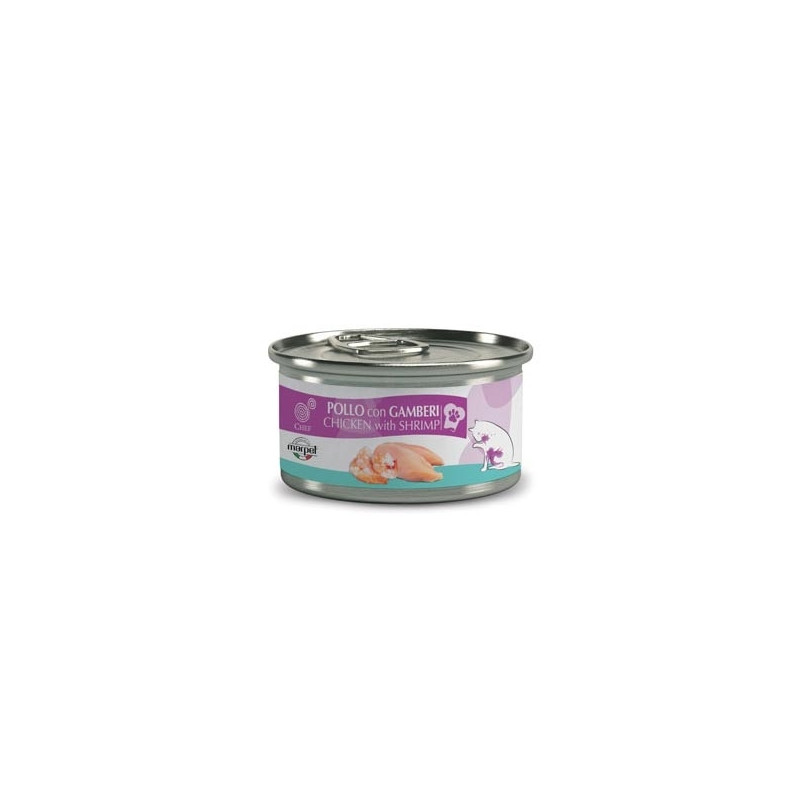 MARPET Aequilibriavet Chef Poulet avec Gamberi 80 g. MARPET Aequilibriavet Chef Poulet avec Gamberi 80 g.