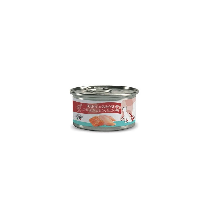 MARPET Aequilibriavet Chef Poulet avec Saumon 80 g. MARPET Aequilibriavet Chef Poulet avec Saumon 80 g.