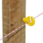 AKO Wood Insulator with Wire Screw - 441342 25 pcs.
