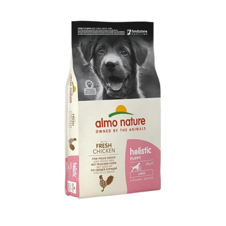 ALMO NATURE Holistic Large Puppy Pollo e Riso 12 kg. - 