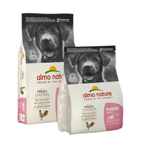 ALMO NATURE Holistic Medium Puppy Pollo e Riso 2 kg. - 