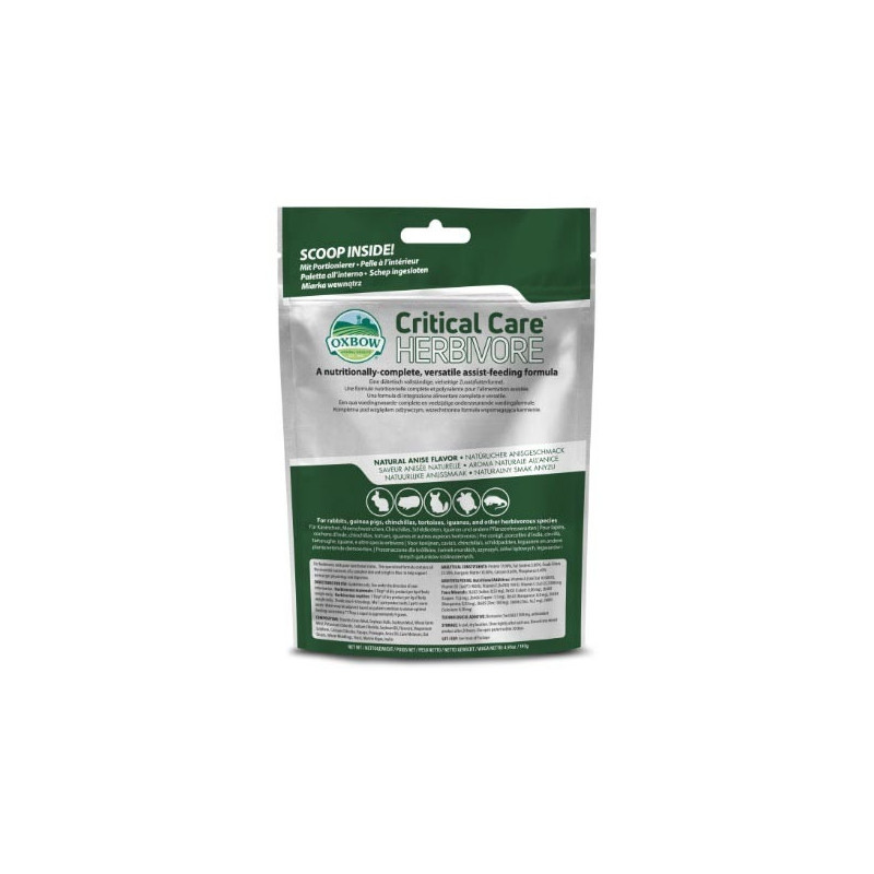 OXBOW ANIMAL HEALTH Critical Care Herbivore 454 g.