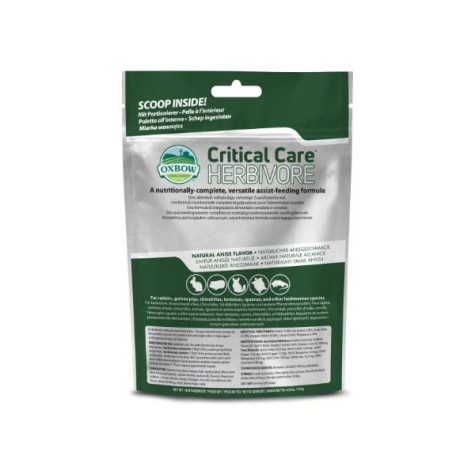 OXBOW ANIMAL HEALTH Critical Care Herbivore 454 gr. - 
