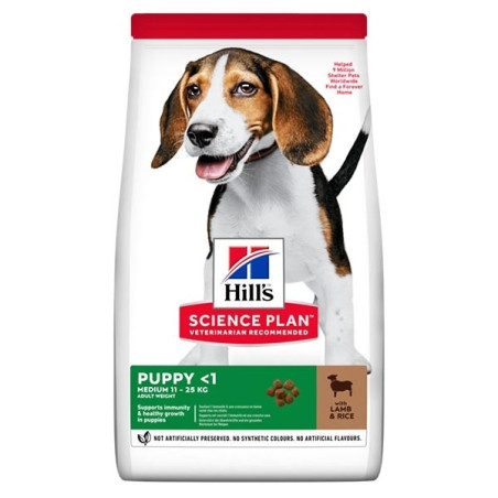 HILL'S Science Plan Medium Puppy con Agnello e Riso 800 gr. - 