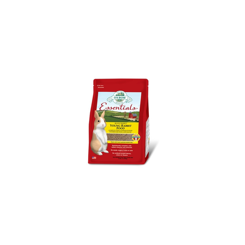 OXBOW ANIMAL HEALTH Essentials Young Rabbit Food 2.27 kg. OXBOW ANIMAL HEALTH Essentials Young Rabbit Food 2.27 kg.
