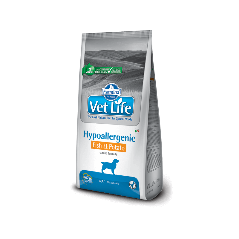 Farmina Vet Life Hypoallergenic Fish et Potato 12 kg Farmina Vet Life Hypoallergenic Fish et Potato 12 kg